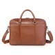 Factotry Price Brown Mens Designer Bags Leather Laptop Briefcase