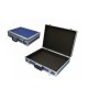 Blue Aluminium Hard Briefcase for Business Travel